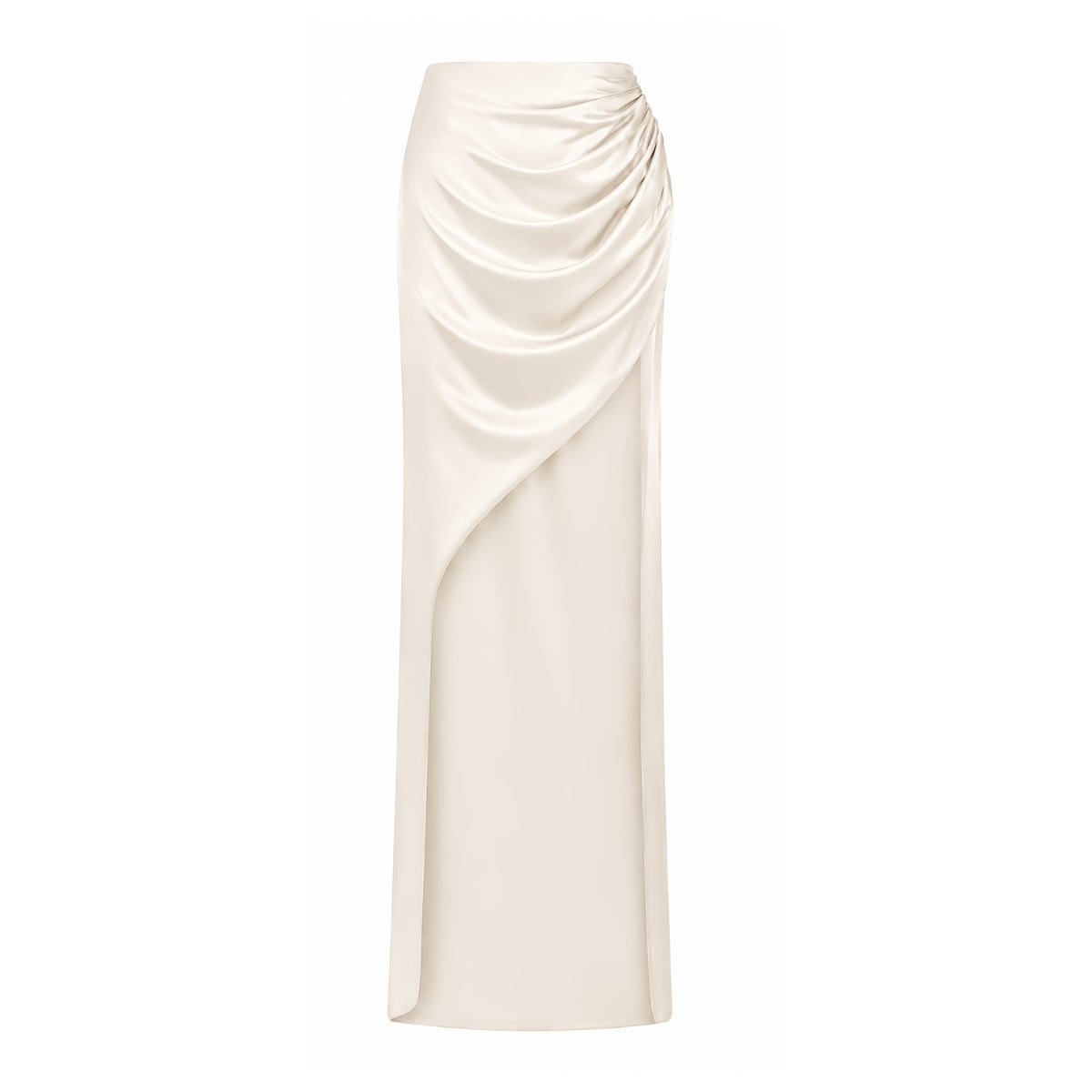 Eclipse Skirt - Ivory ghost mannequin