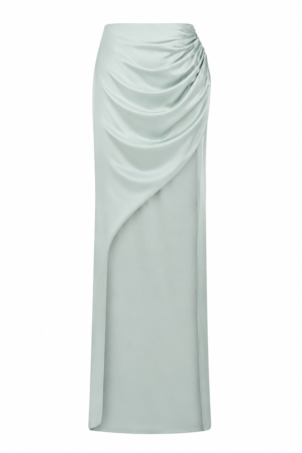 Eclipse Skirt - Mint Green ghost mannequin