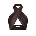 Elara Top - Espresso Brown ghost mannequin