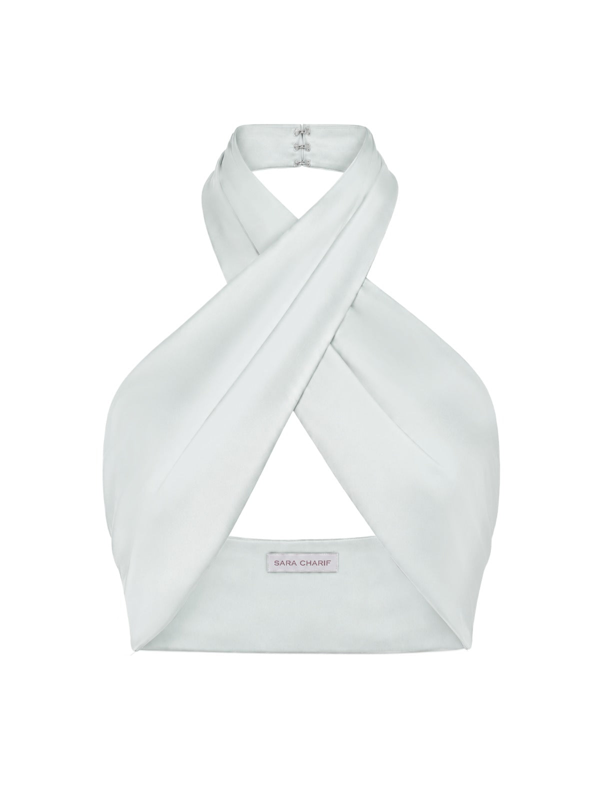 Elara Top - Mint Green ghost mannequin