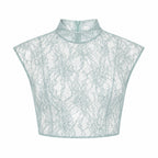 Remnant Lace Top - Mint Green ghost mannequin