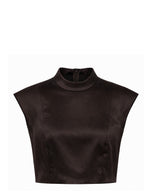 Reverent Top - Espresso Brown ghost mannequin