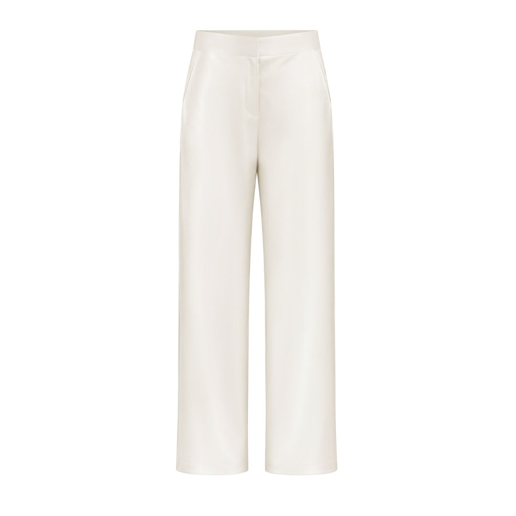 Seraphine Trousers - Ivory ghost mannequin