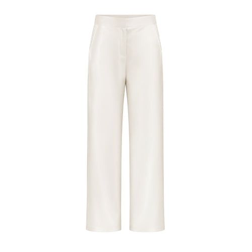 Seraphine Trousers - Ivory ghost mannequin