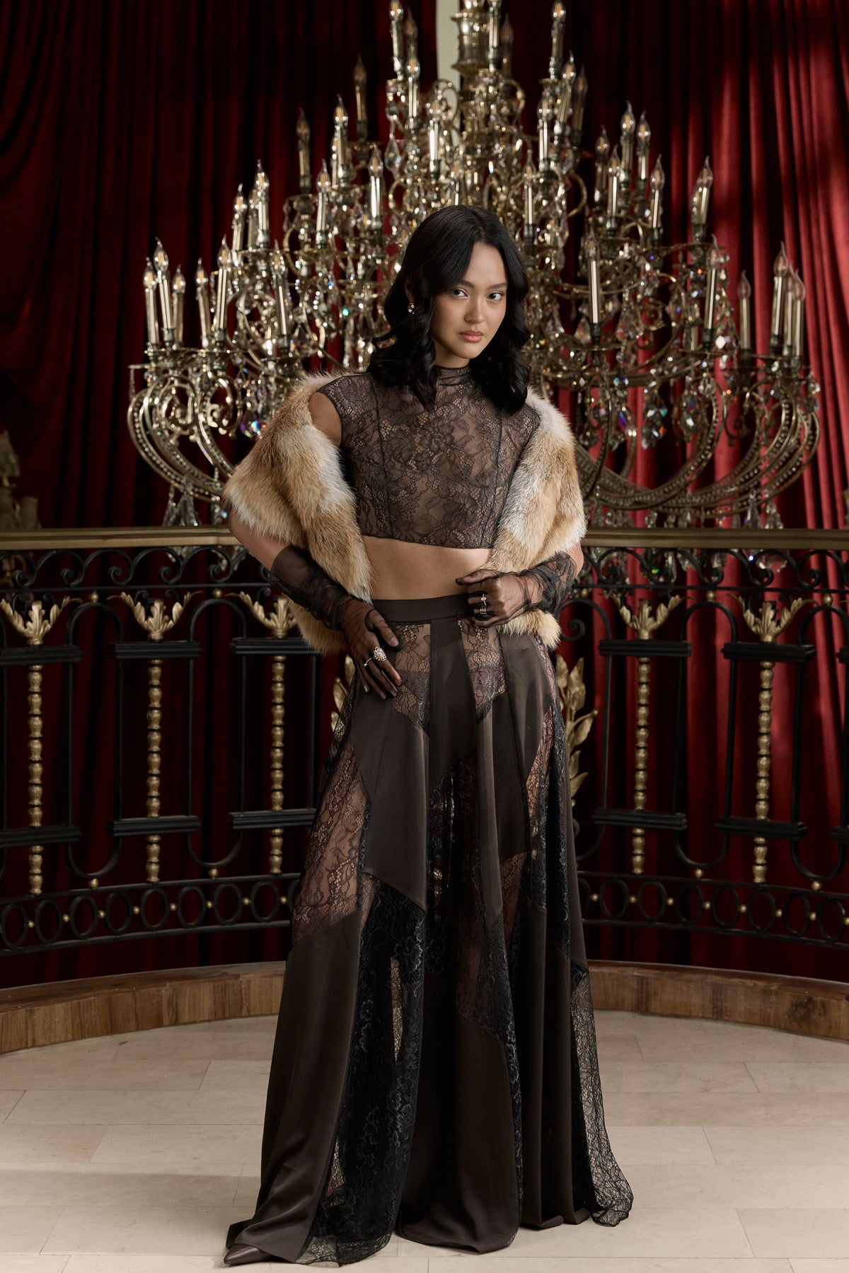 Remnant Lace Top - SaraCharif0600