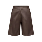 Valeria Shorts - Espresso Brown ghost mannequin