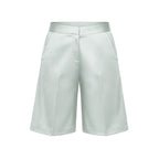 Valeria Shorts - Mint Green ghost mannequin