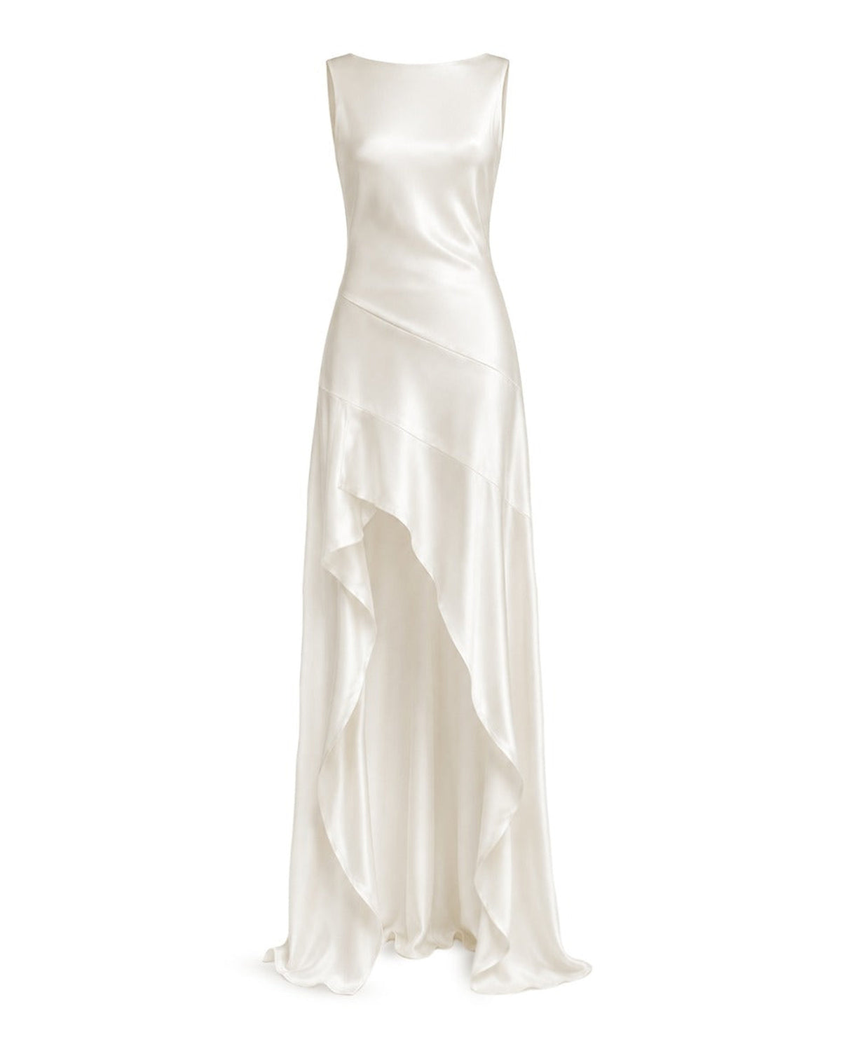 Elysian Dress - Ivory ghost mannequin